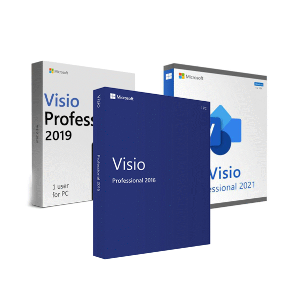 Microsoft Visio Profissional 2016, 2019, 2021