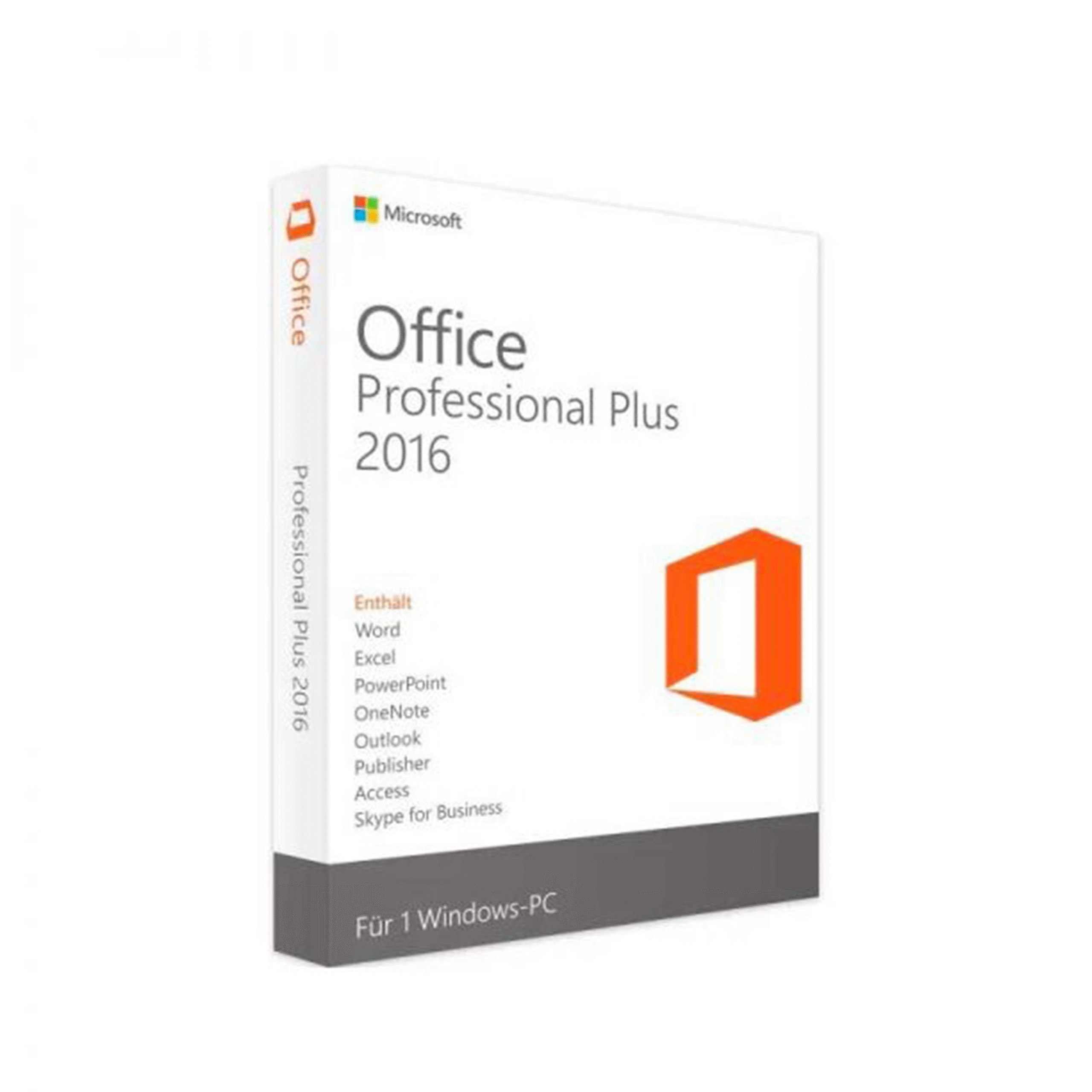 Microsoft Office Pro Plus 2016 – 1 PC